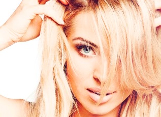 German singer Aneta Sablik, artist from DSDS