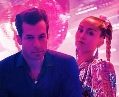 Mark Ronson and Miley Cyrus