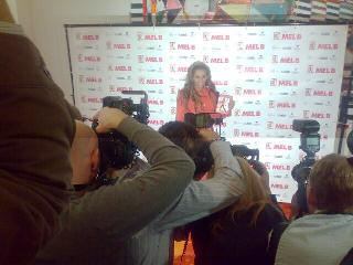 British singer Mel B from Spice Girls